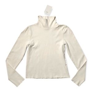 Bianca Saunders White Dem Turtleneck NWT Size Medium